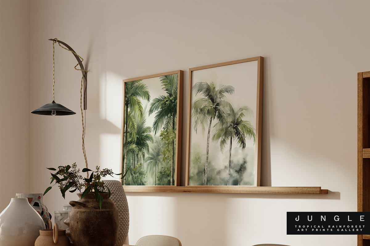 TROPICAL JUNGLE PRINTS GALLERY, a Background Graphic by Lana Elanor (Photo 5 of 10)