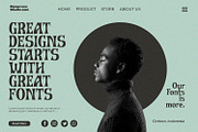 Bronze Stone - Serif Font, a Serif Font by Alpaprana (Thumbnail 4 of 10)