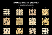 Vintage Halloween Digital Paper, a Pattern Graphic by Chromolume Studio (Thumbnail 2 of 28)