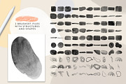All Procreate Stamp Brushes Bundle, a Brush Add-On by Struvictory.art (Thumbnail 23 of 27)