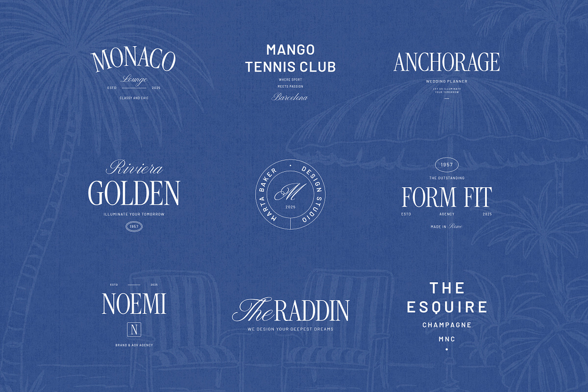 Darline Logo Suite, a Branding & Logo Template by Davide Bassu (Photo 13 of 15)