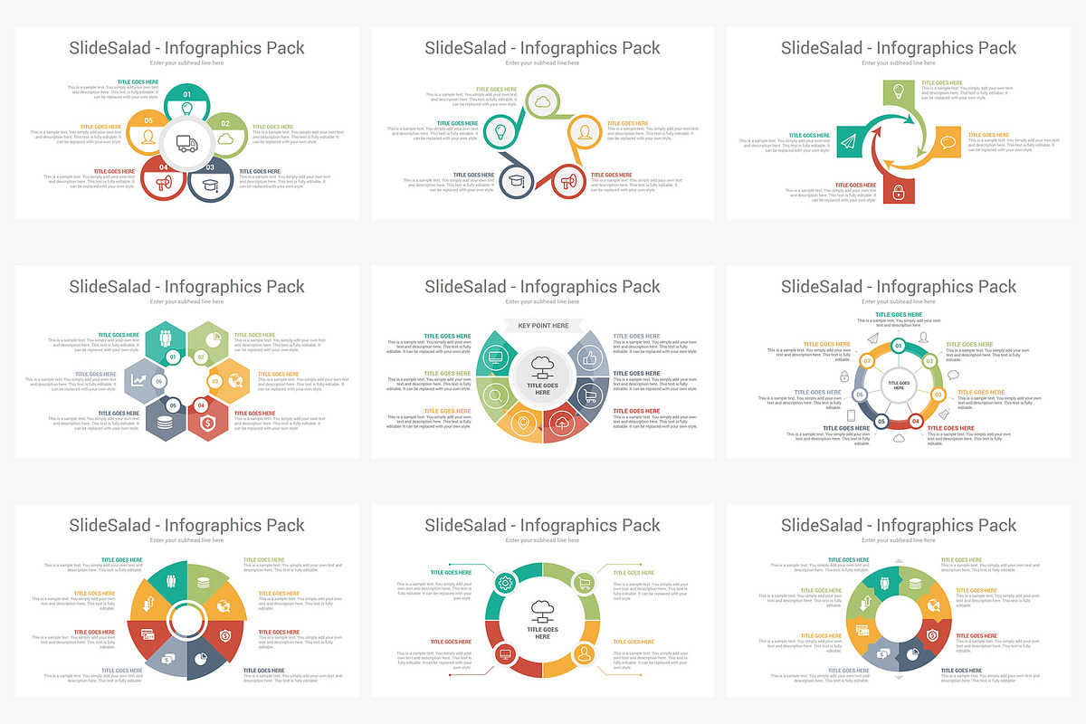 Best Google Slides Infographics Pack, a Presentation Template by SlideSalad (Photo 17 of 35)