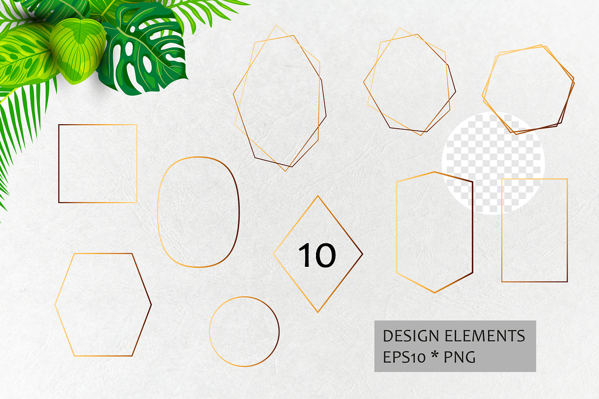 Vector tropical leaves, an Object Graphic by VaraNa Art (Photo 9 of 13)