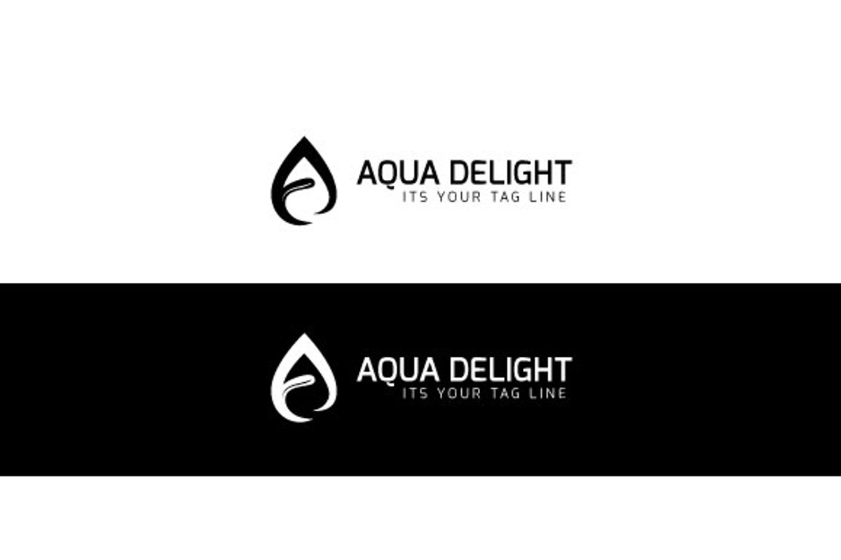 Aqua delight, a Branding & Logo Template by The Branding Fusion (Photo 4 of 4)