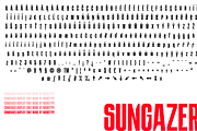 Sungazer - Display Typeface, a Font by Mabütype (Thumbnail 6 of 7)