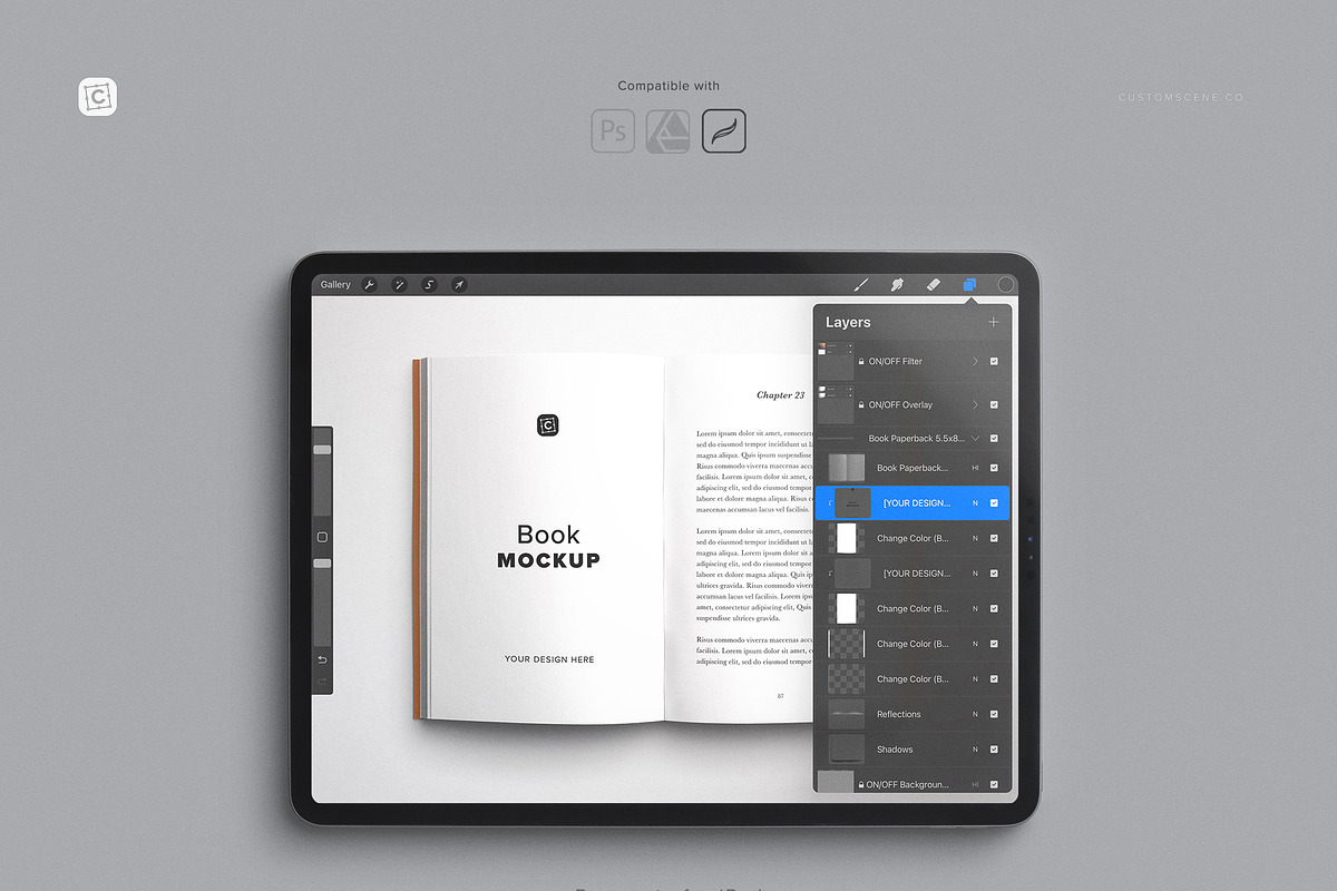 Book Mockup Scene Creator, a Books & Magazine Mockup by Custom Scene (Photo 13 of 13)