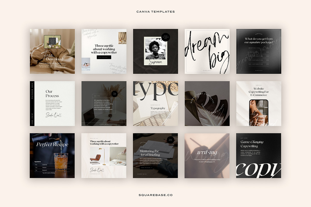 Canva Templates for Copywriters, a Social Media Template by Squarebase Templates (Photo 5 of 5)