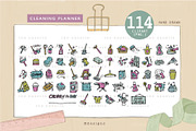 Doodle Drawing Cleaning, an Illustration by NDesigns (Thumbnail 2 of 3)