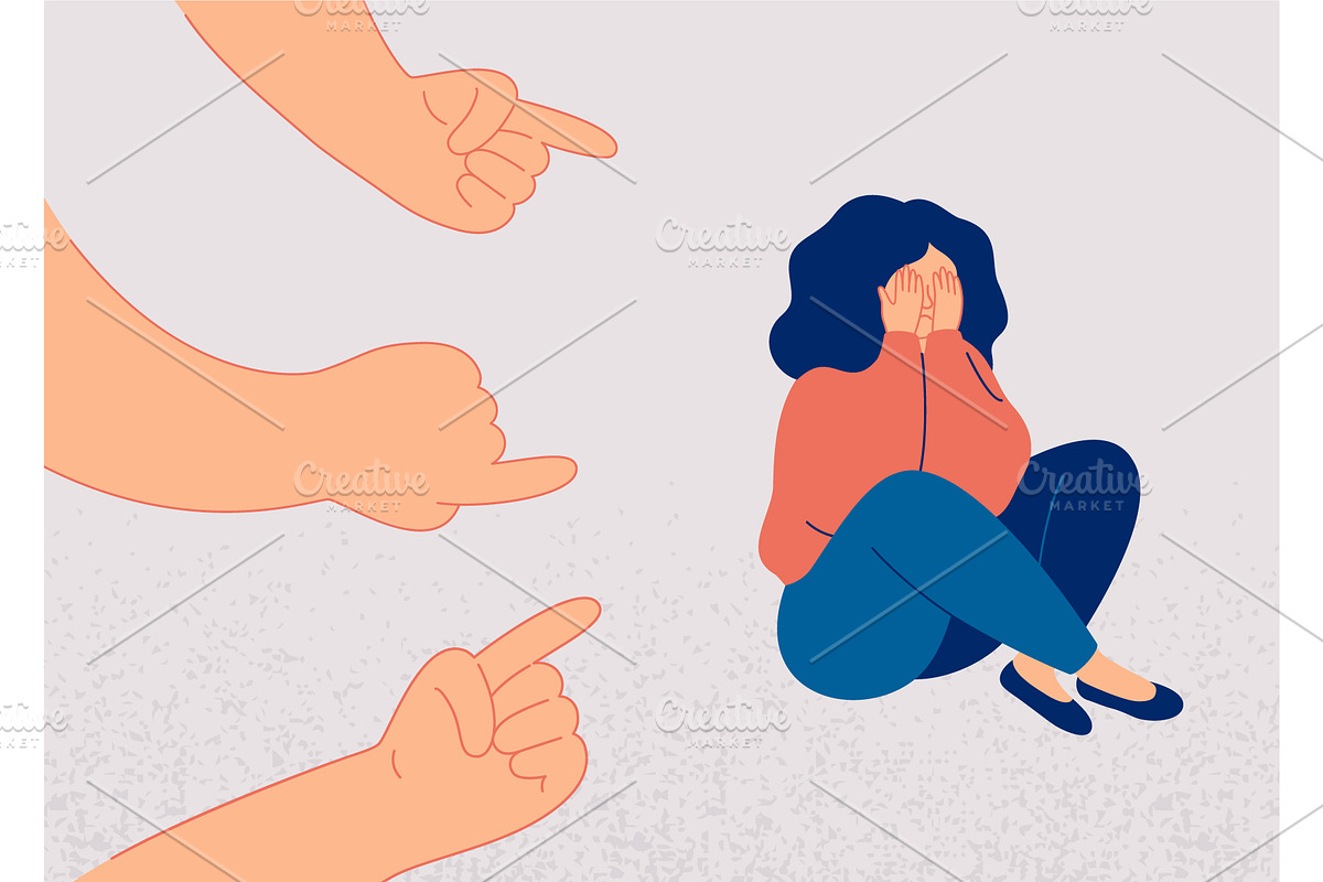 Victim of Teasing and Bullying, an Education Illustration by Mary Long (Photo 3 of 4)