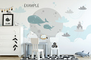 KIDS WALL & FRAMES Mockup Bundle - 4, a Product Mockup by Yuri-U (Thumbnail 8 of 38)