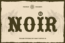 CS Noir – Tuscan Font