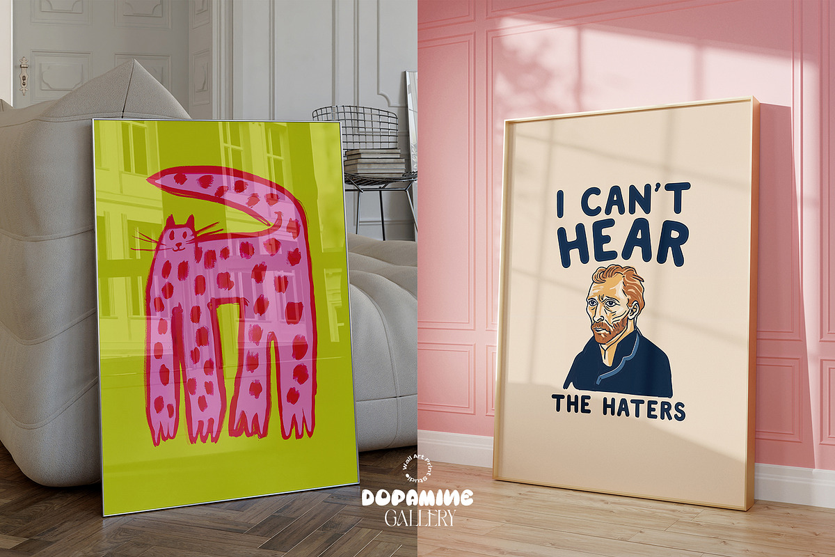 Dopamine Gallery 3, a Graphic by Wall Art Print Studio (Photo 6 of 14)