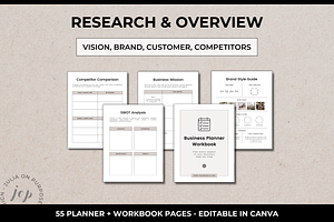 Business Planner Canva Template