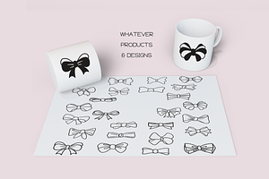 Bow Doodles - Dingbats Font