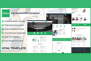 Jobio - Job Board HTML Template