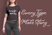Road Stone - Handlettering Font, a Script Font by FHFont (Thumbnail 6 of 9)