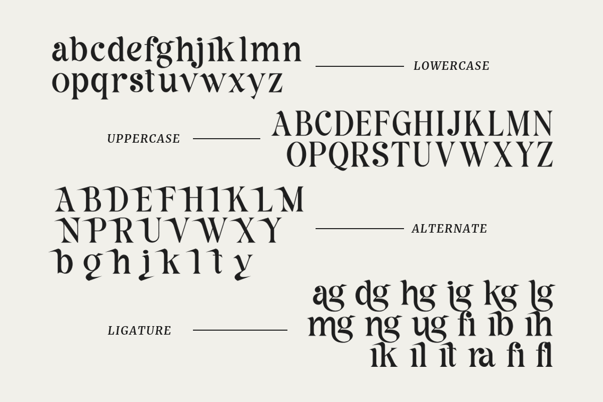Mage - Modern Sharp Serif, a Serif Font by Pandeka Studio (Photo 11 of 12)