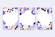 Trendy abstract frame background set, a Decorative Illustration by Good Studio (Thumbnail 2 of 8)