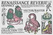 Renaissance Reverie Vector Set, a Graphic by softulka (Thumbnail 1 of 5)
