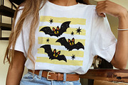 SPOOKY HALLOWEEN BRUSH STRIPES, an Object Graphic by Lazy Cat (Thumbnail 6 of 8)