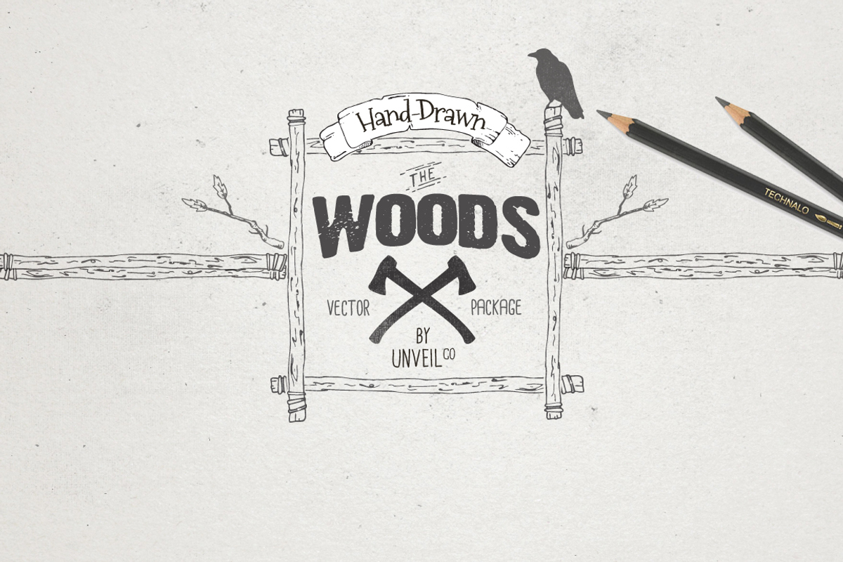 The Woods Package, an Illustration by UnVeil Co. (Photo 1 of 3)