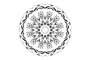 Ornamental Black White Mandala Pack, a Decorative Illustration by NJ Himel (Thumbnail 74 of 103)