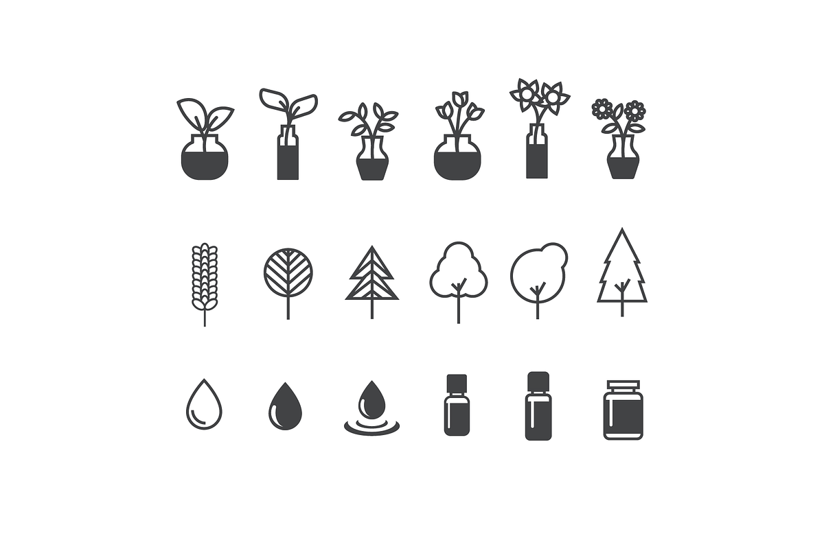 [80% OFF] Nature & Health Icon Set, an Outline Icon by Nick & Sarah (Photo 7 of 7)