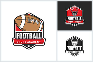 American Football Logo Sport Design, a Branding & Logo Template by jundio studio