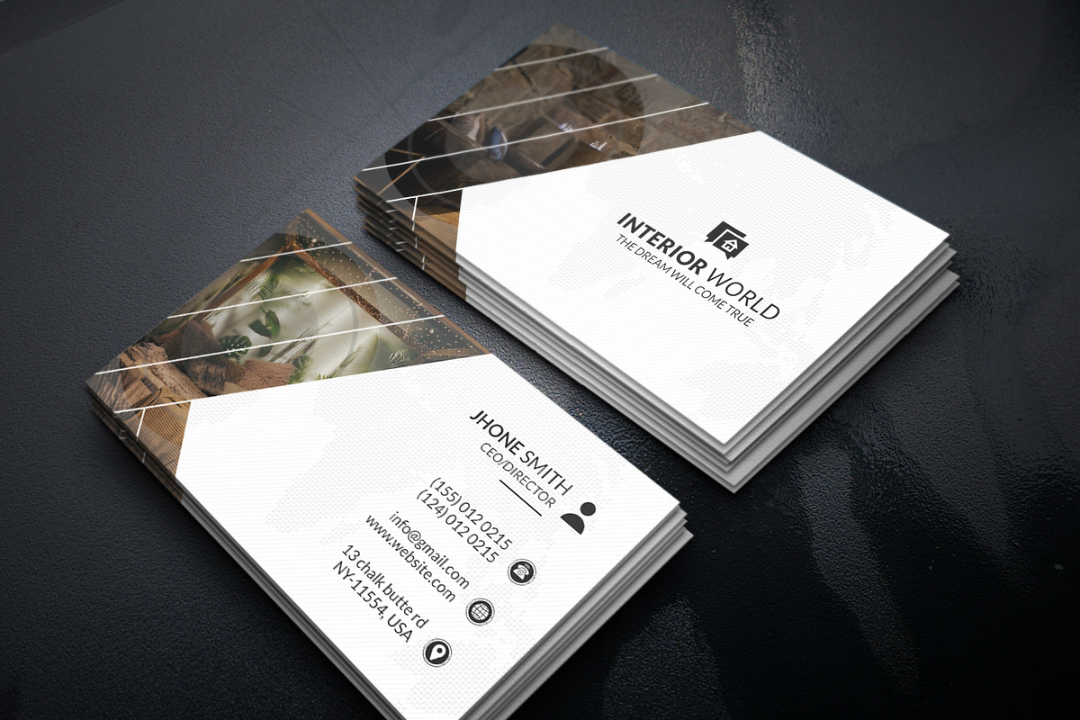 Interior Business Card, a Business Card Template by Helal Shop (Photo 4 of 4)