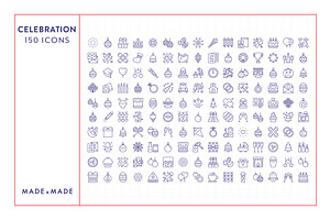 Celebration Line Icons