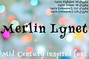 Merlin Lynet Font