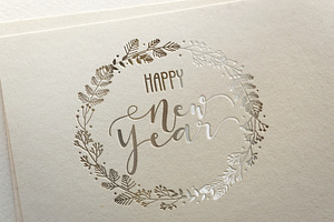 Mix DIY : NEW YEAR HAND DRAWN VECTOR