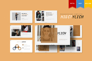 Higstylish Presentation Template