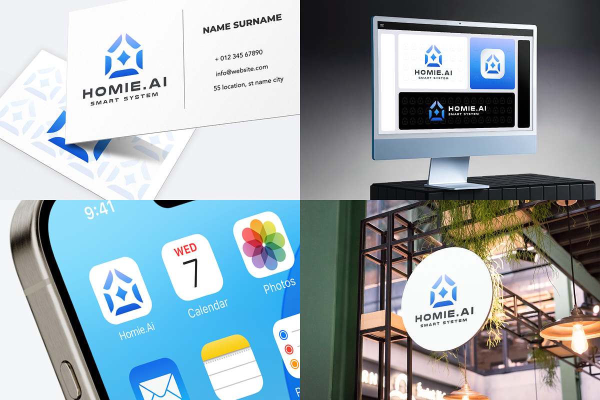 Intelligent Home Automation Logo, a Branding & Logo Template by Design_Planet (Photo 2 of 8)