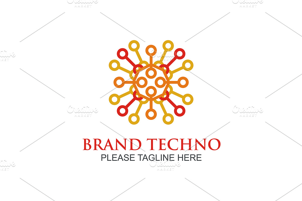 20 Logo Technology Templates Bundle, a Branding & Logo Template by Friendesigns (Photo 11 of 21)