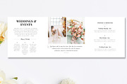 Florist Tri-fold Brochure PSD, a Brochure Template by Marham Labeling Co (Thumbnail 3 of 3)