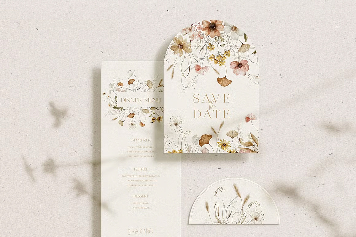 BUNDLE Watercolor Floral Graphic, a Decorative Illustration by Veris Studio (Photo 36 of 43)