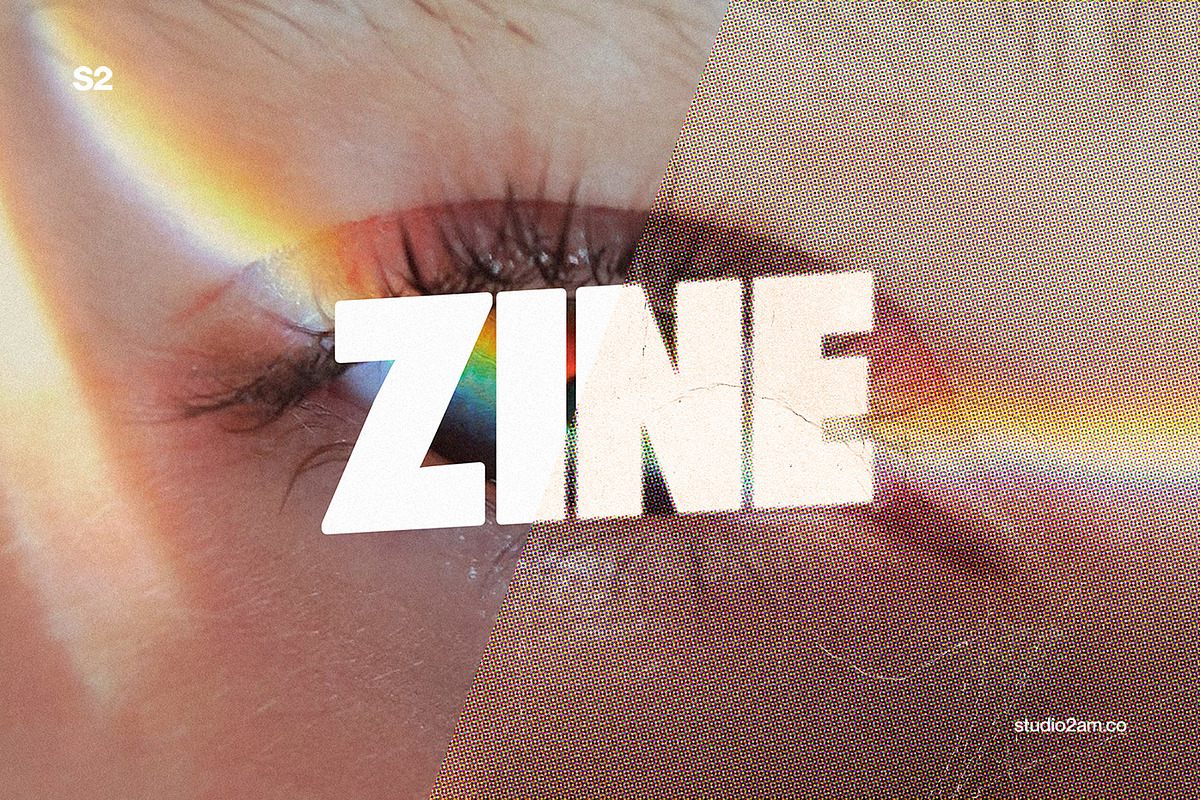 Zine - Retro Magazine Effect, a Texture Graphic by Studio 2am (Photo 4 of 4)