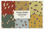 Nature Motifs: 60 Seamless Patterns, a Pattern Graphic by Veyla (Thumbnail 2 of 21)