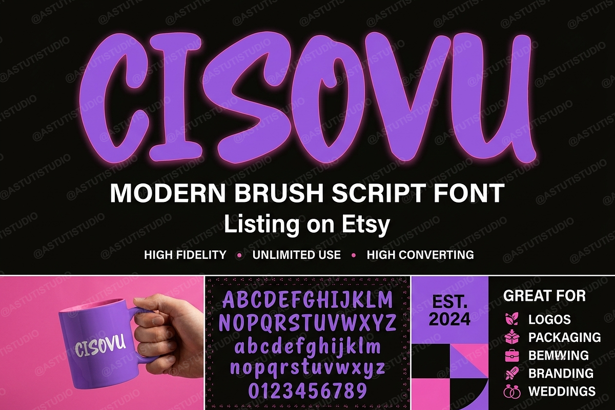 Cisovu - Elegant Luxury Serif, a Serif Font by Astuti Studio (Photo 1 of 25)