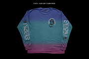Vintage Long Sleeve T-Shirt Mockup, a Shirt Mockup by Mad Supply (Thumbnail 3 of 4)