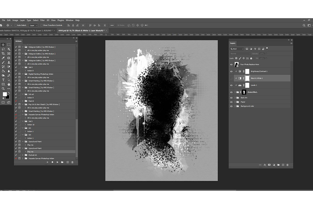 Artistic Painting Photoshop Action, an Action Add-On by MRI STUDIO (Photo 3 of 7)