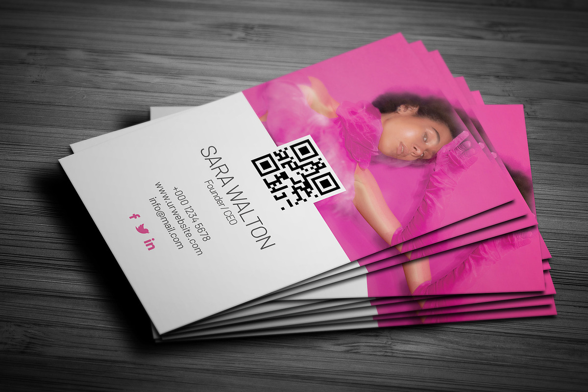 Instagram IG Business Card, a Business Card Template by Saman Osama (Photo 7 of 7)