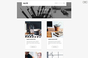 Alice: Classy Website Template, a HTML Template by Devero (Thumbnail 8 of 10)
