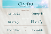 Chefira, a Sans Serif Font by kerismaker (Thumbnail 5 of 12)