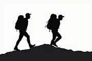 Adventure Trekking Vector Pack, an Illustration by musafir_fashion (Thumbnail 14 of 21)