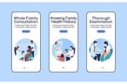 Hospital treatment app pages, a Templates & Theme by IMG visuals characters (Thumbnail 3 of 3)