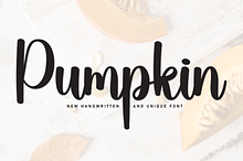 Pumpkin | Script Font