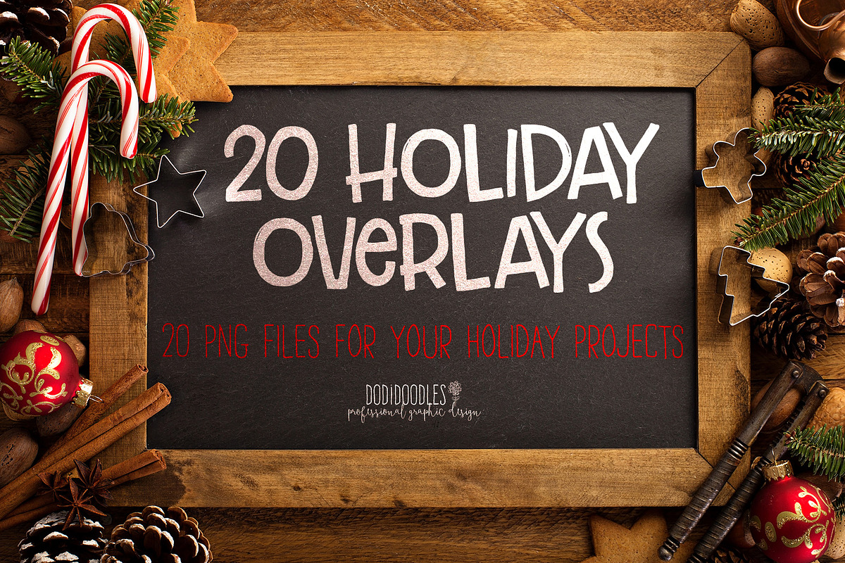 Holiday Overlays, a Graphic by Jodi Van der Kruik (Photo 1 of 7)