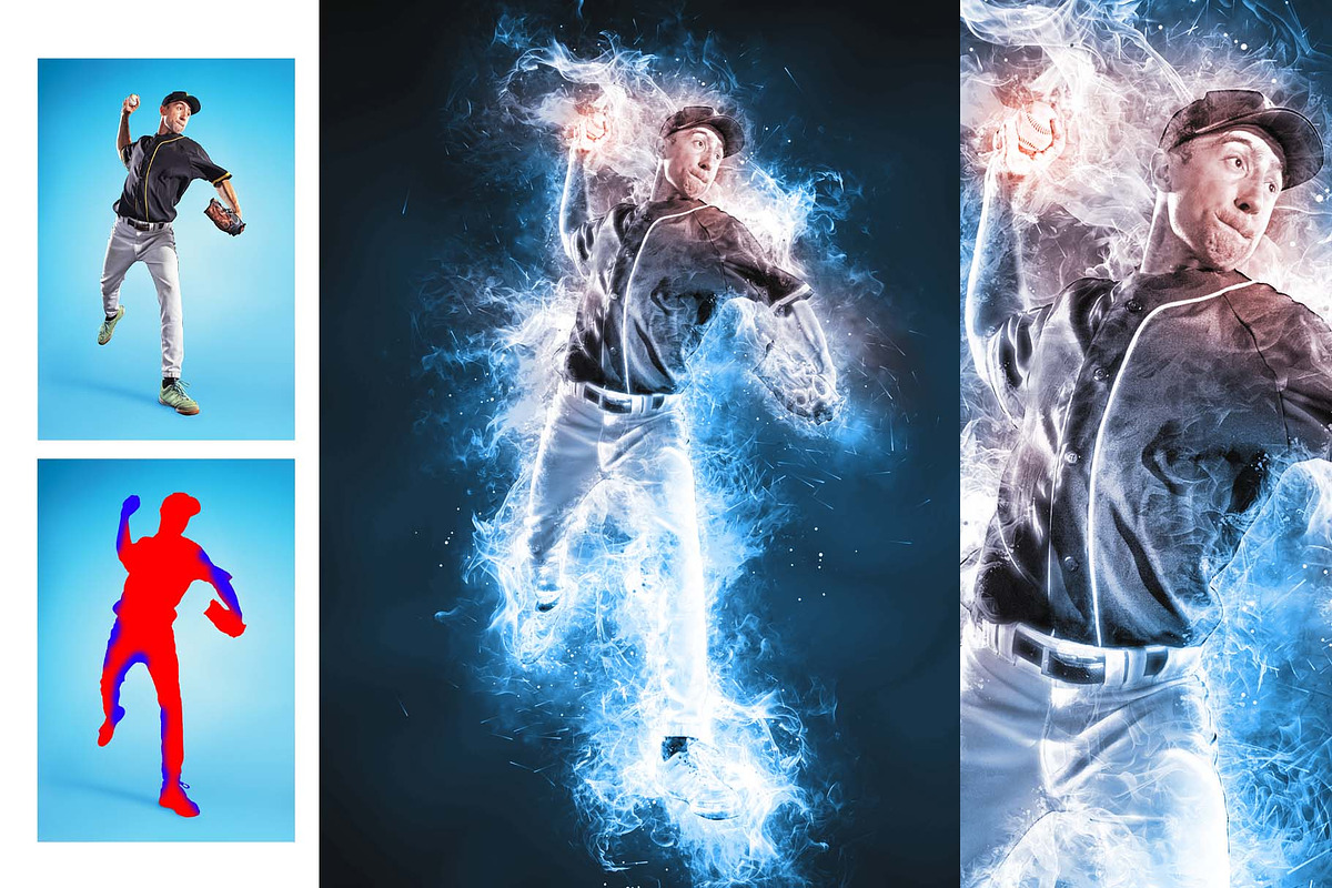 Blazing Energy Photo Effect Action, an Action Add-On by MRI STUDIO (Photo 2 of 12)